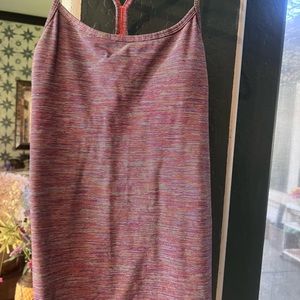 Multi Colored stripped Lululemon tank top